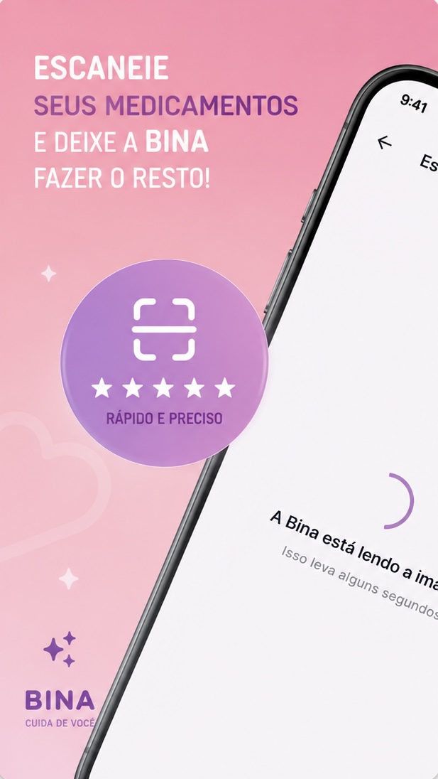 BinaCare: leitura automática de medicamentos por escaneamento